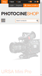 Mobile Screenshot of photocineshop.com